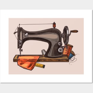 Sewing Machine Posters and Art